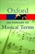 Tapa de The Oxford Dictionary of Musical Terms