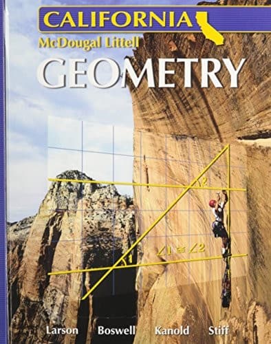 Tapa de McDougal Littell Geometry California Edition