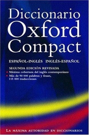 Tapa de Pocket Oxford Spanish dictionary