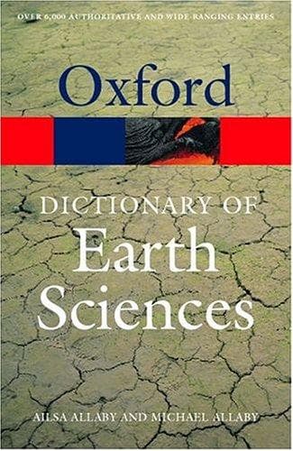 Tapa de A dictionary of earth sciences