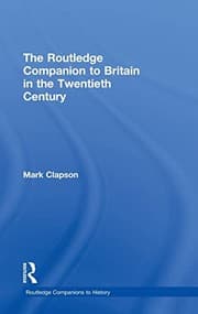 Tapa de The Routledge companion to Britain in the twentieth century