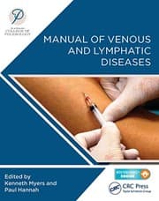 Tapa de Manual of Venous and Lymphatic Diseases