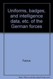Tapa de Uniforms, badges, and intelligence data, etc. of the German forces