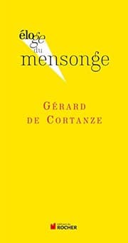 Tapa de Éloge du mensonge