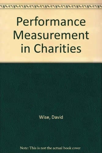 Tapa de Performance Measurement in Charities