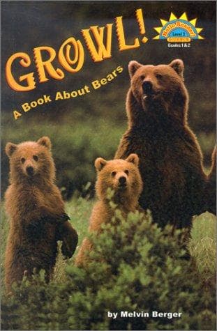 Tapa de Growl!: A Book About Bears