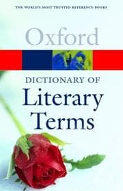 Tapa de The Concise Oxford Dictionary of Literary Terms