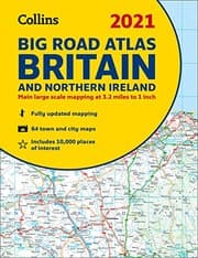 Tapa de Big Road Atlas Britain 2021