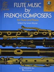 Tapa de Flute Music by French Composers for Flute and Piano