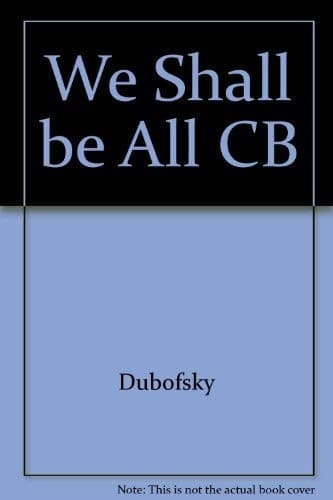 Tapa de We shall be all