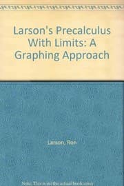 Tapa de Larson's Precalculus With Limits