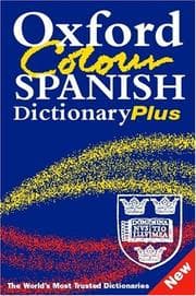 Tapa de Oxford color Spanish dictionary plus