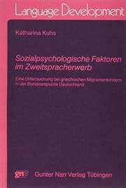 Tapa de Sozialpsychologische Faktoren im Zweitspracherwerb