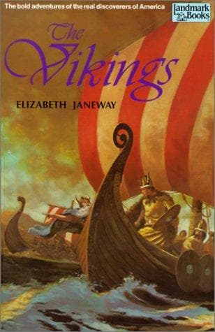Tapa de The Vikings (Landmark Books)