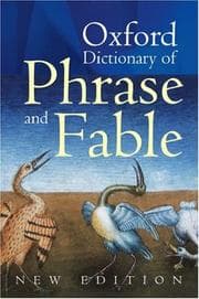 Tapa de Oxford Dictionary of Phrase and Fable