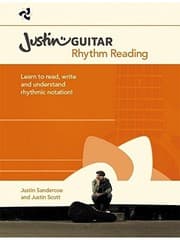 Tapa de Justin Guitar - Rhythm Reading for Guitarists
