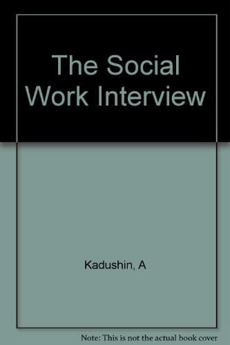 Tapa de The social work interview
