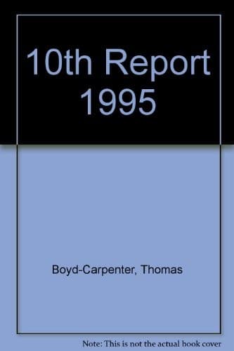 Tapa de 10th Report 1995