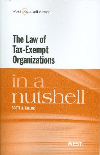 Tapa de Tax-Exempt Organizations in a Nutshell (Nutshell Series)