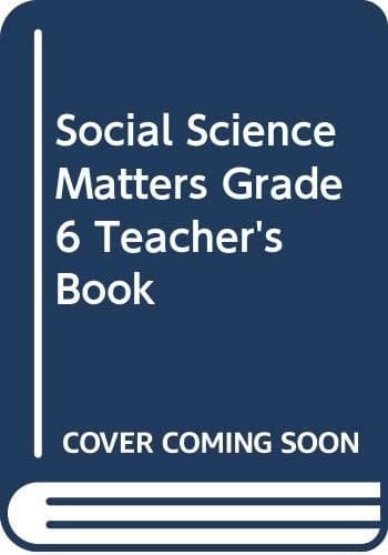 Tapa de Social Science Matters, Grade 6