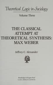 Tapa de Classical Attempt at Theoretical Synthesis