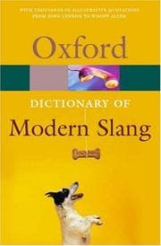 Tapa de The Oxford dictionary of modern slang