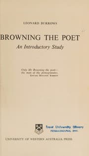 Tapa de Browning the poet