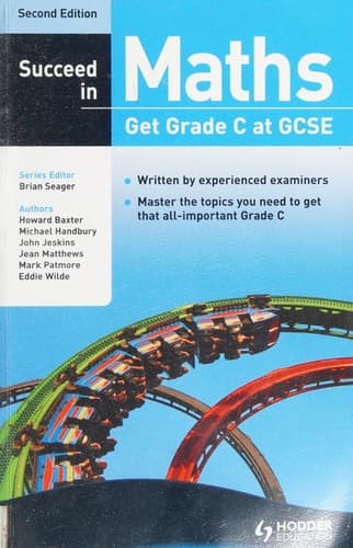 Tapa de Succeed in GCSE Maths
