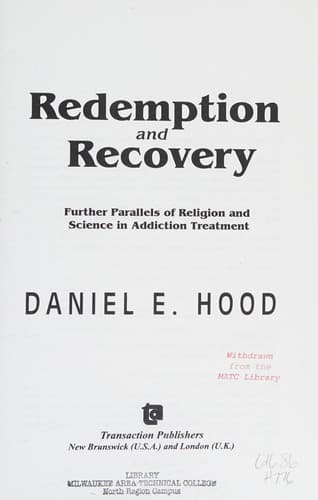 Tapa de Redemption and recovery