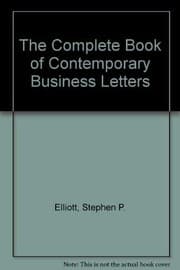 Tapa de The Complete book of contemporary business letters