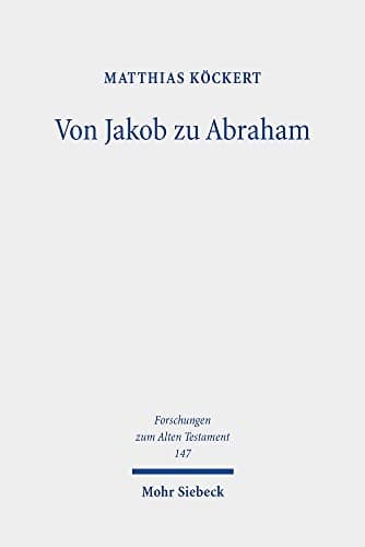 Tapa de Von Jakob Zu Abraham