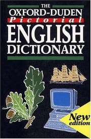 Tapa de The Oxford-Duden pictorial English dictionary