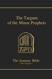 Tapa de The Targum of the Minor Prophets