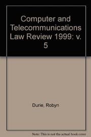 Tapa de Computer and Telecommunications Law Review