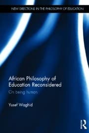 Tapa de African Philosophy of Education Reconsidered