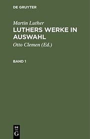 Tapa de [Werke] Luthers Werke in Auswahl