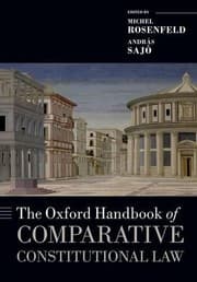 Tapa de Oxford Handbook of Comparative Constitutional Law