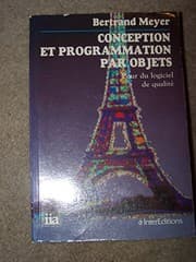 Tapa de Conception et programmation par objets