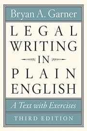 Tapa de Legal Writing in Plain English, Third Edition