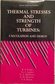 Tapa de Thermal stresses and strength of turbines