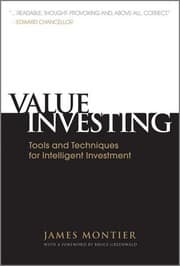 Tapa de Value investing