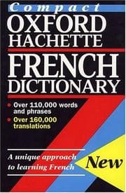 Tapa de The compact Oxford-Hachette French dictionary