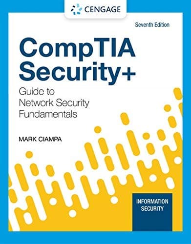 Tapa de CompTIA Security + Guide to Network Security Fundamentals