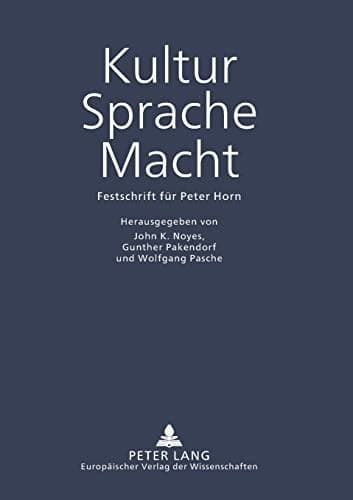 Tapa de Kultur Sprache Macht