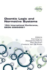 Tapa de Deontic Logic and Normative Systems. 15th International Conference, DEON 2020/2021