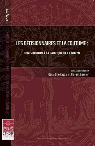 Tapa de LES DECISIONNAIRES ET LA COUTUME