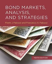Tapa de Bond Markets, Analysis, and Strategies, Tenth Edition