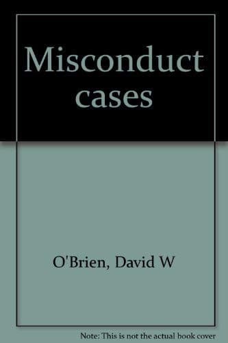 Tapa de Misconduct cases