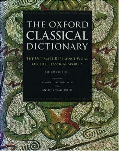Tapa de The Oxford classical dictionary