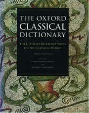 Tapa de The Oxford classical dictionary